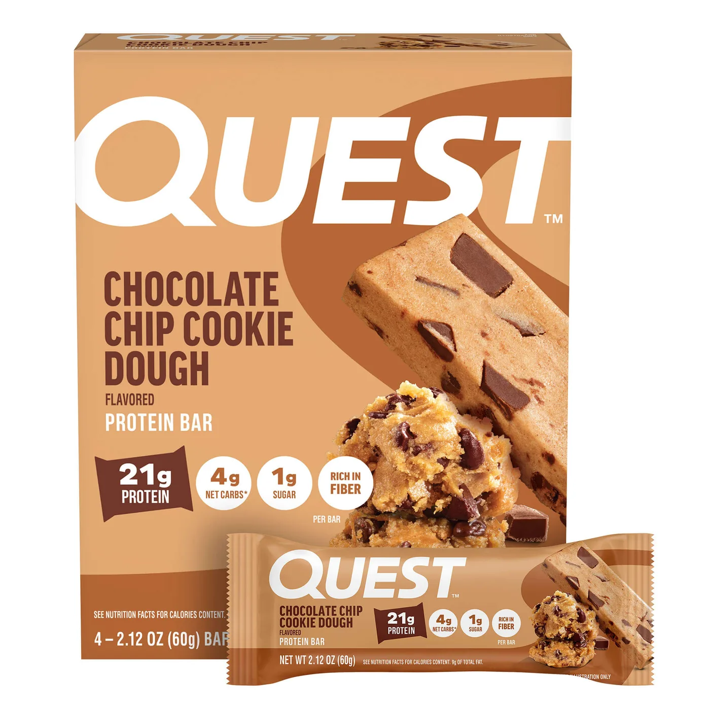 Quest Bar 1 Unidad — imagen oficial de la marca