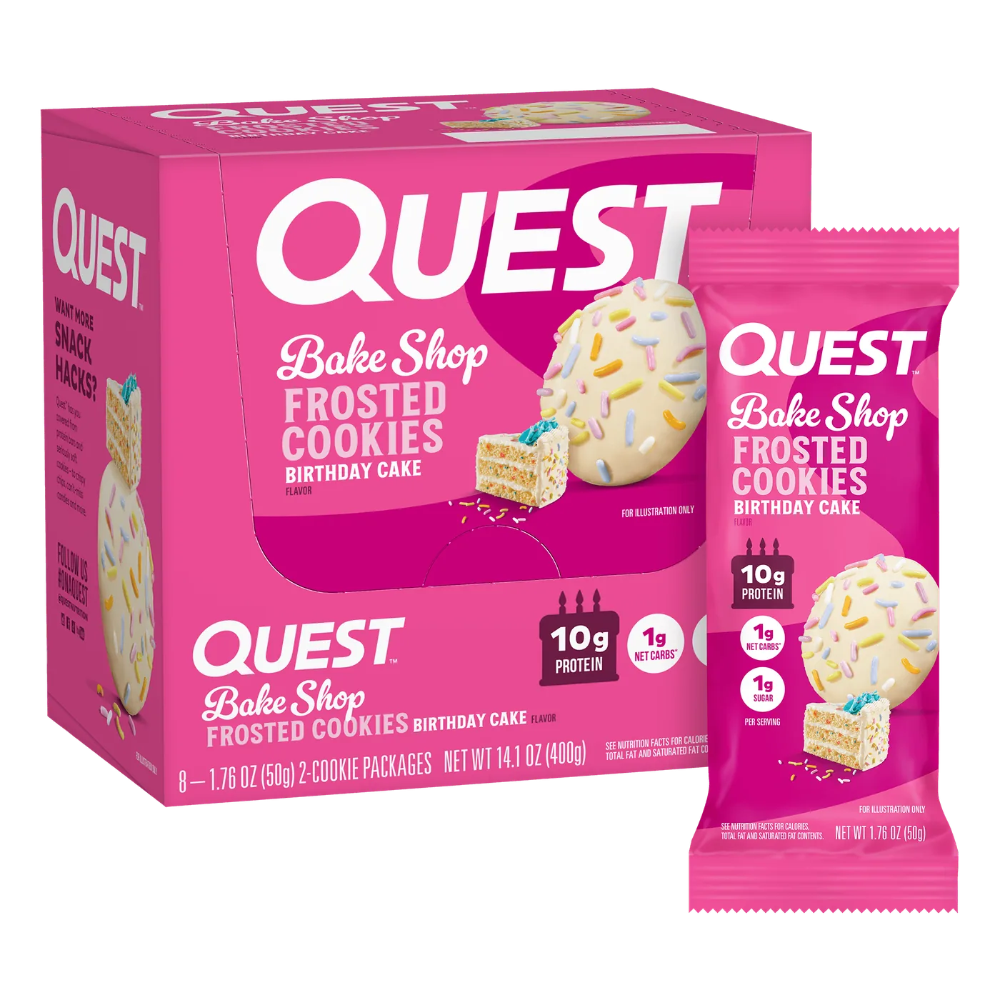 Quest Frosted Cookie 25gr — imagen oficial de la marca