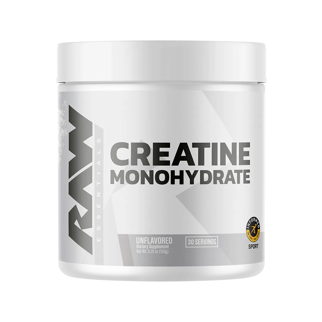 RAW Creatina Monohidratada 255 Gramos — imagen oficial de la marca