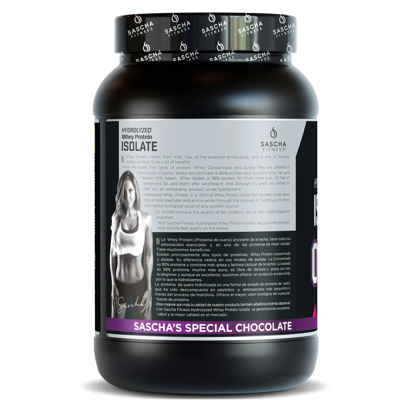 SASCHA WHEY ISOLATE 2.17 LBS — imagen oficial de la marca