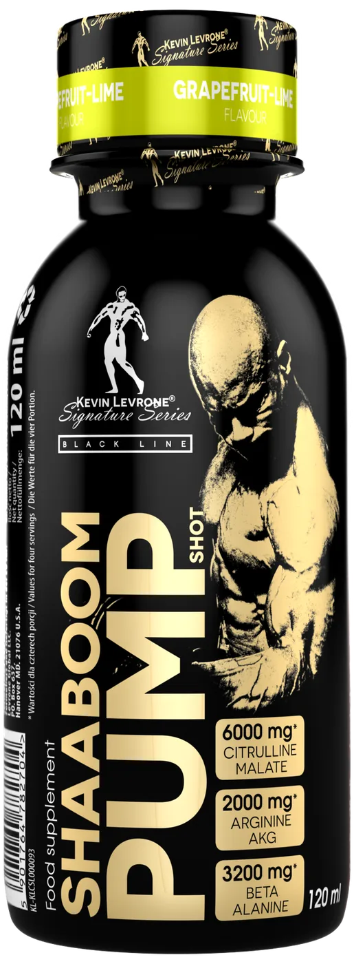 Shaaboom PUMP Energy Shot — imagen oficial de la marca