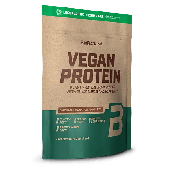 Vegan Protein 4.4 Libras BioTechUSA (Proteína Vegana) — imagen oficial de la marca
