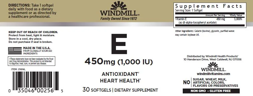 Vitamina E 450mg — imagen oficial de la marca