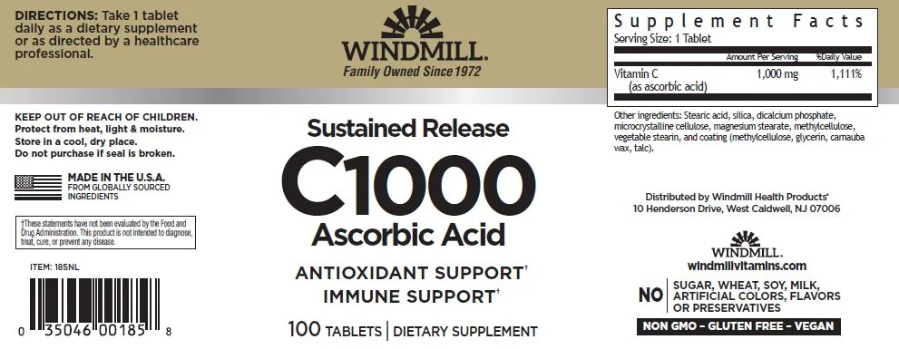 Windmill Vitamina C 1000 mg — imagen oficial de la marca