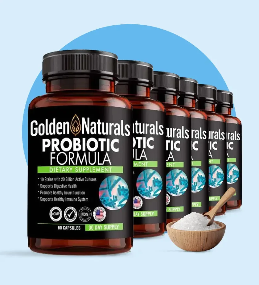  Golden Probiotics 60 Cápsulas